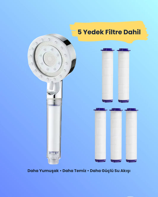 AquaShield™ Filtreli Duş Başlığı